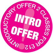 Introductory Offer - 2 classes for £12